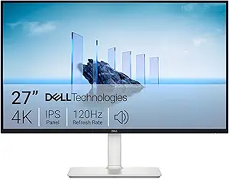 Dell 27-Inch 4K Monitor with Speakers and FreeSync