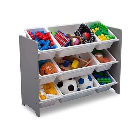 Delta Children MySize 9 Bin Toy Organizer