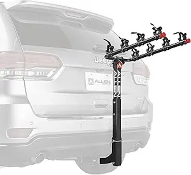 deluxe 4 bike hitch mount