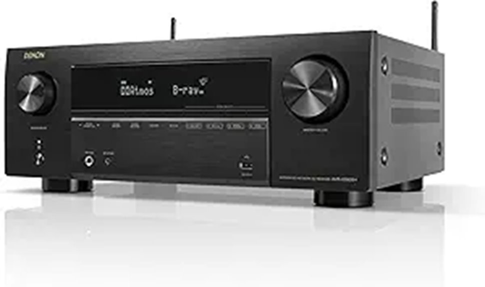 15 Best AV Receivers With 7.2 Channels for Immersive Home Theater in 2026 13 Denon AVR-X2800H 7.2 Channel Home Theater Receiver