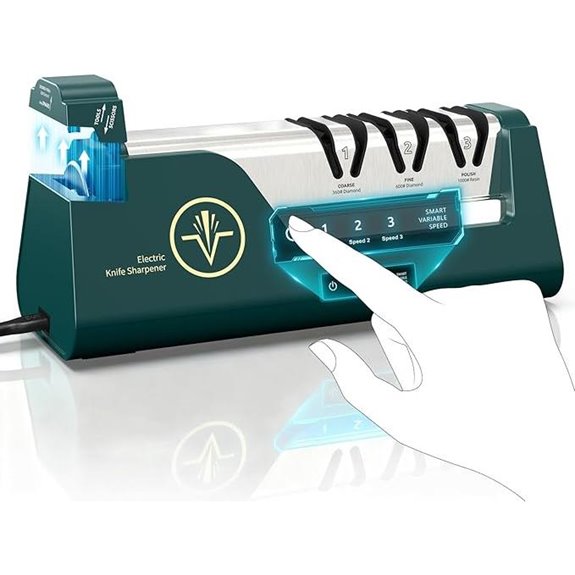 15 Best Electric Knife Sharpeners for 2026 That Cut Like New 15 Electric Knife Sharpener with Diamond Abrasives and Guides