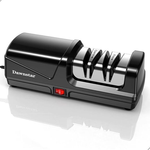 15 Best Electric Knife Sharpeners for 2026 That Cut Like New 6 Diamond Electric Knife Sharpener with Dust Collection