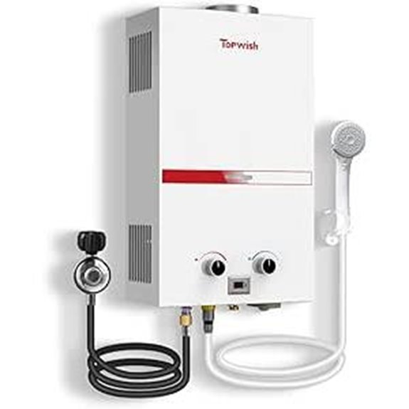 Tankless Propane Water Heater 10L with Digital Display