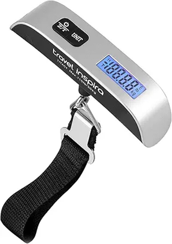 15 Best Travel Scale Luggage to Keep Your Packing in Check in 2026 8 Travel Inspira Digital Luggage Scale with Battery