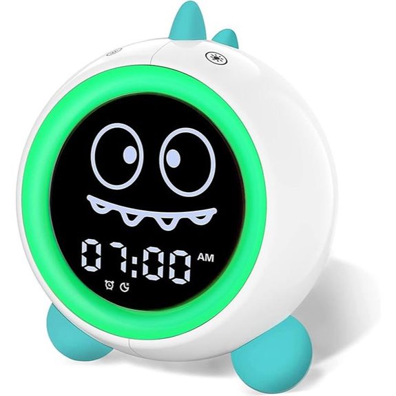 15 Best Sleep Trainer Clocks That Help Kids Sleep Better and Wake Up Happy 4 Kids Dinosaur Alarm Clock with Night Light and Sound
