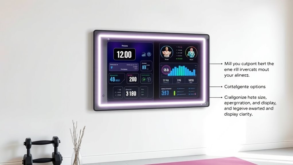 display clarity and connectivity
