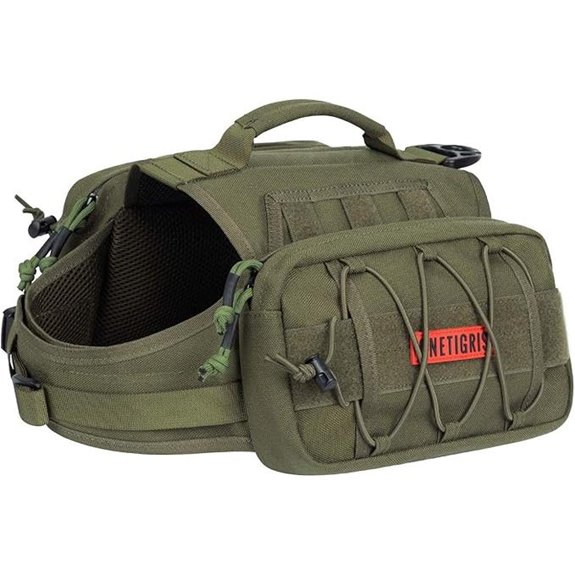 ONETIGRIS Dog Hiking Backpack for Medium Dogs