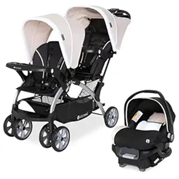 Baby Trend Double Stroller & Car Seat Set