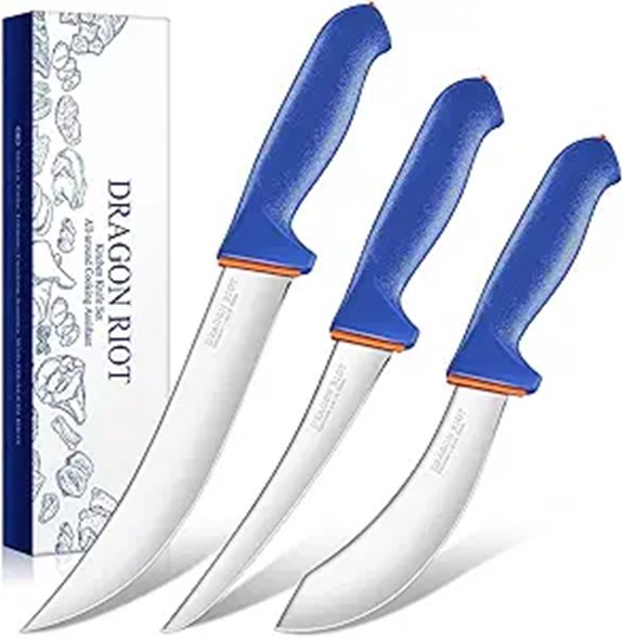 Dragon Riot 3-Piece Meat Processing Knife Set