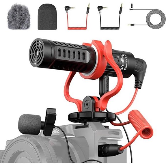 15 Best Shotgun Mics for Filmmaking in 2026 11 SmallRig Shotgun Mic for DSLR iPhone Vlogging