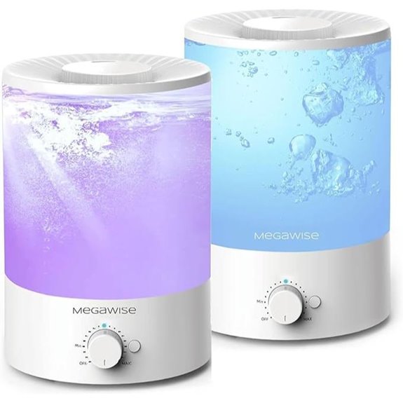 15 Best Humidifiers for Nurseries That Promote Healthy, Happy Babies 13 Megawise 2-Pack 3.5L Cool Mist Humidifier