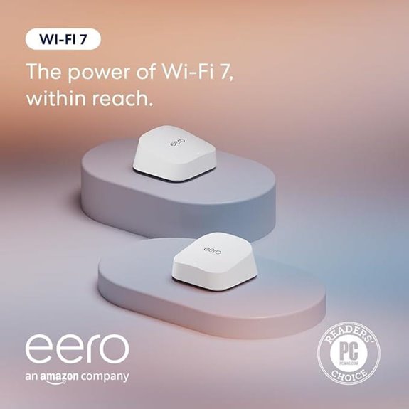eero 7 Dual-Band Mesh Wi-Fi 7 Router (2-Pack)