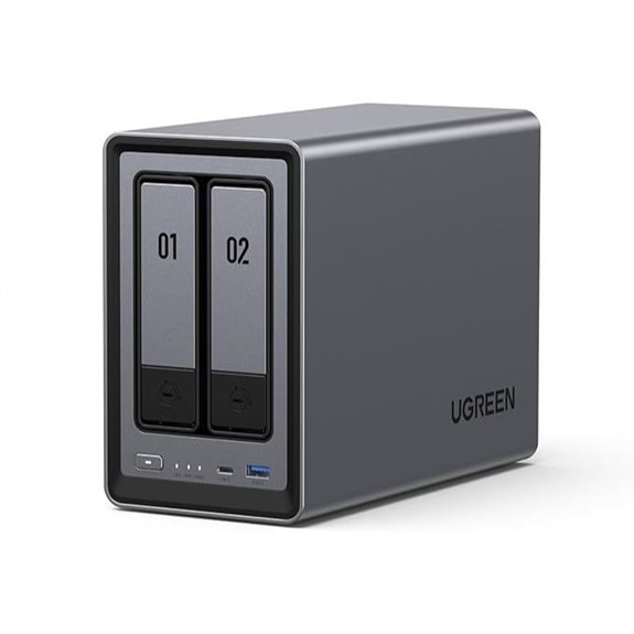 UGREEN 2-Bay NAS with Quad-Core CPU 8GB RAM