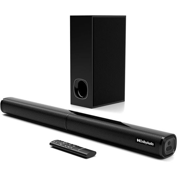 Nylavee 2.1ch Dolby Soundbar with Subwoofer