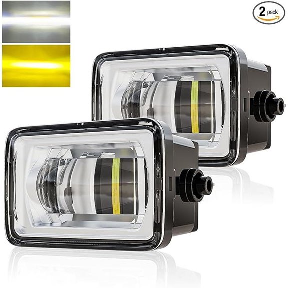 Dual Color LED Fog Light Kit for Ford F150/F250