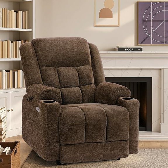 EONIX Dual Motor Lift Recliner with Heat & Massage
