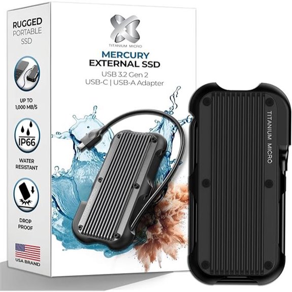 Titanium Micro 4TB External SSD with Rugged Features