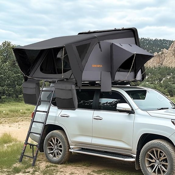Sanhima Hard Shell Roof Tent for Car SUV Truck