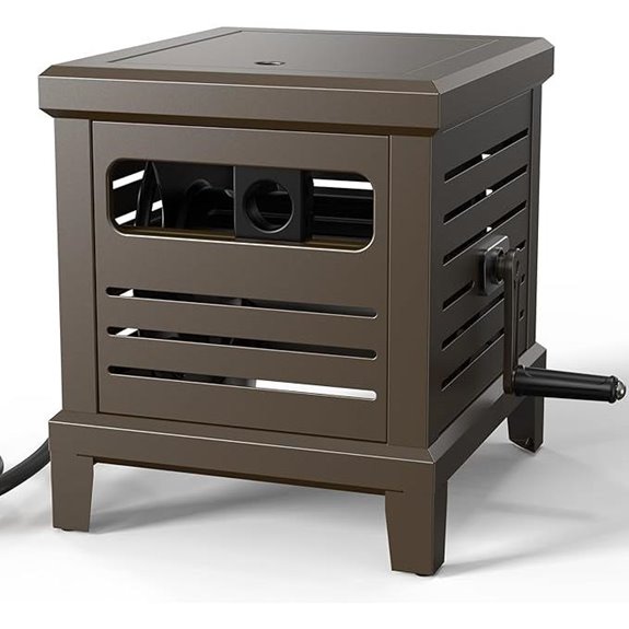 Heavy Duty Metal Hose Reel with Leak-Free System