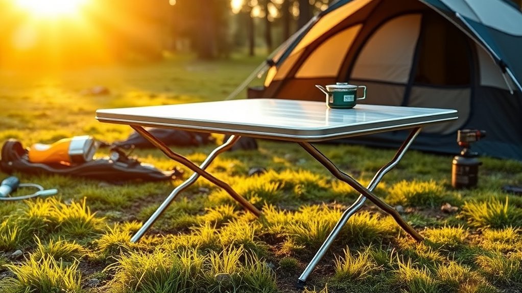 durable lightweight weather resistant table