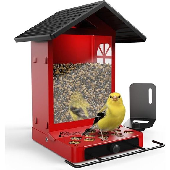 15 Best Premium Bird Feeders That Attract a Spectrum of Feathered Visitors 13 All-Metal Bird Feeder with Large Capacity