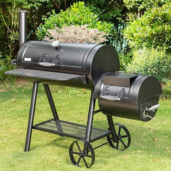 durable outdoor charcoal grill