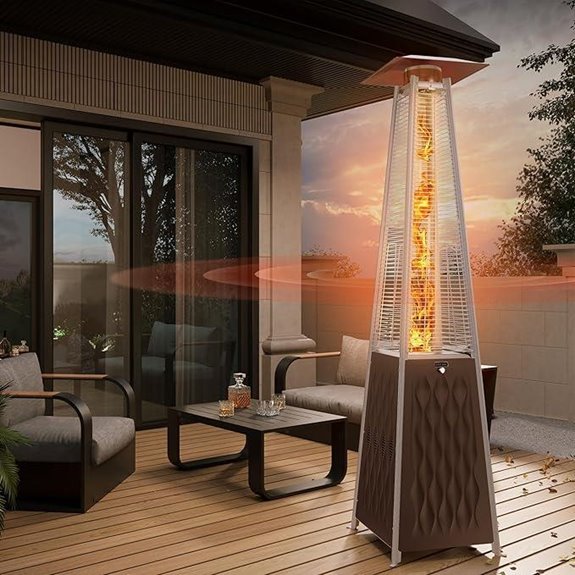 15 Best Propane Patio Heaters for Cozy Outdoor Spaces in 2026 15 EAST OAK 48,000 BTU Propane Patio Heater