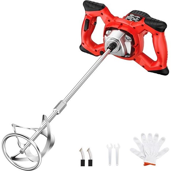 Silvel Electric Cement Mixer with Adjustable Speeds