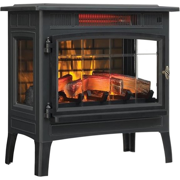 15 Best Electric Fireplaces to Warm Up Your Home in 2026 9 Duraflame Electric Fireplace Stove with 3D Flame