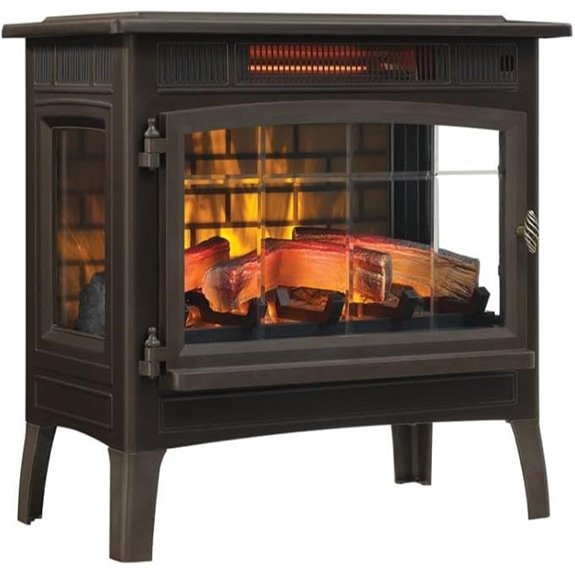 15 Best Electric Fireplaces to Warm Up Your Home in 2026 14 Duraflame Electric Fireplace Stove with 3D Flame