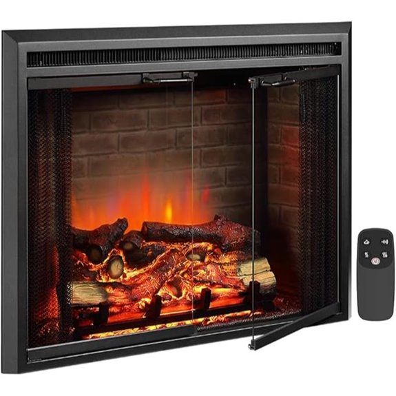 15 Best Electric Fireplace Inserts That Combine Style and Efficiency in 2026 15 PuraFlame Klaus Electric Fireplace Insert with Sound