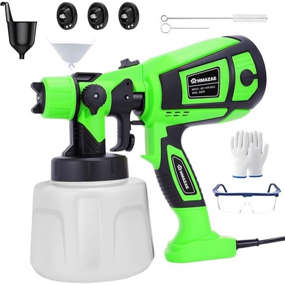 Electric HVLP Paint Sprayer with Multiple Nozzles