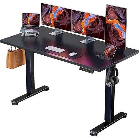 ErGear Electric Sit-Stand Desk 55x28 Inches