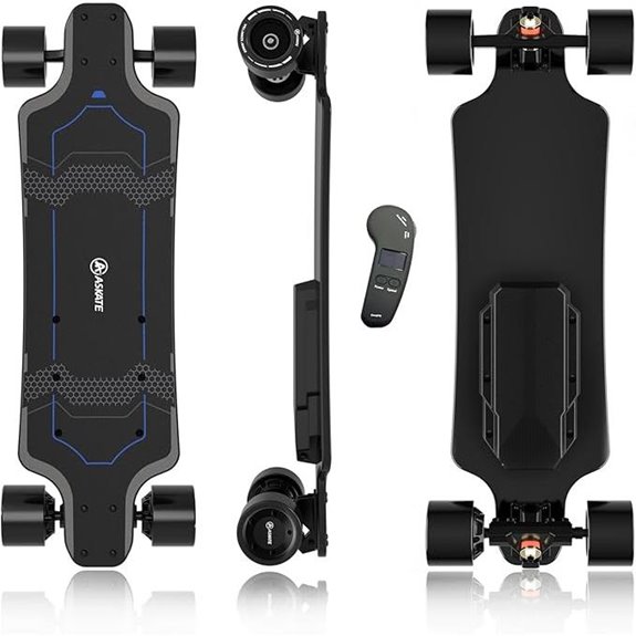 A1 Electric Skateboard with Remote 17 Miles Range