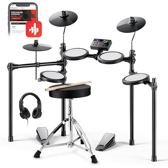Donner Electronic Drum Set with 150 Sounds and Accessories