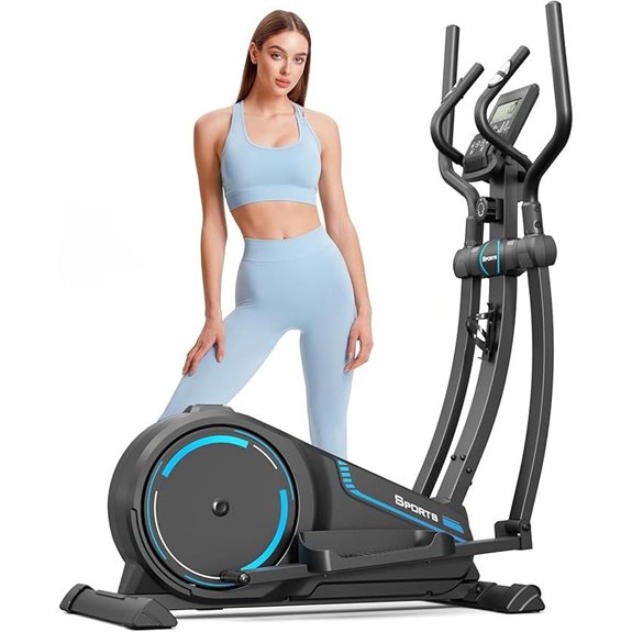 Dripex Elliptical Trainer with 16 Resistance Levels