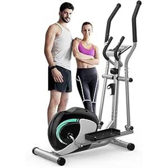 12 Best Compact Ellipticals to Maximize Your Home Workout Space 14 Dripex Elliptical Exercise Machine with 8 Resistance Levels