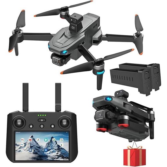 15 Best Drones for Aerial Videography in 2026 4 Upgraded Touch Screen Drone with Camera and GPS