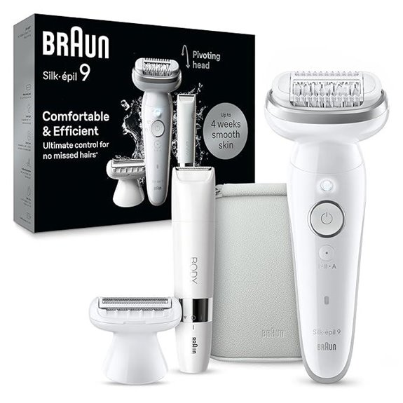 15 Best Premium Hair Removal Epilators for Smooth, Lasting Results 17 Braun Silk-épil 9 Epilator with Accessories