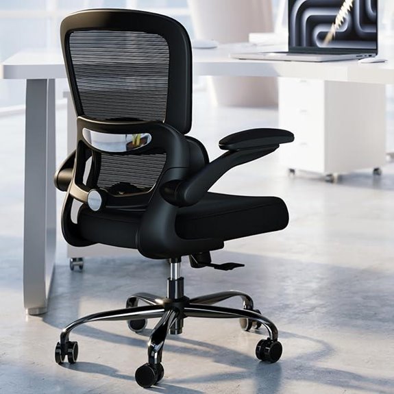 ergonomic mesh lumbar chair