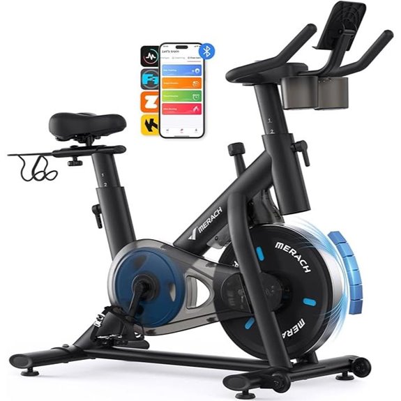15 Best Spin Bikes for Home Training in 2026: Top Picks for Effective Workouts 17 MERACH Exercise Bike with App & Tablet Mount