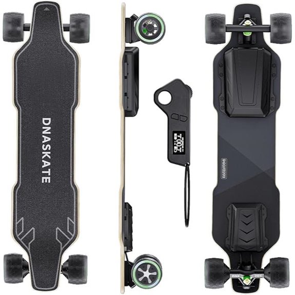 V4 Electric Skateboard with Remote 28 MPH 22 Miles