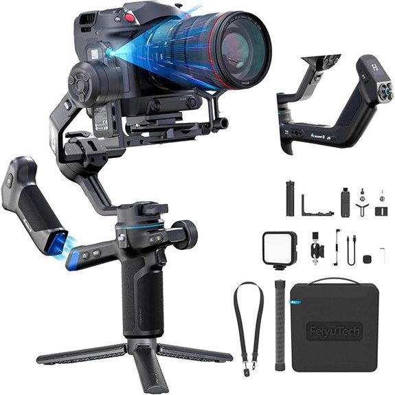 15 Best DSLR Gimbals for 2026 That Steady Your Shots 3 FeiyuTech SCORP 3 KIT Gimbal Stabilizer for Cameras