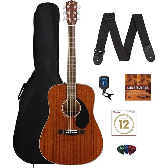 10 Best Acoustic Guitars of 2026: Top Picks for Every Player 12 Fender CD-60S Acoustic Guitar Bundle with Accessories