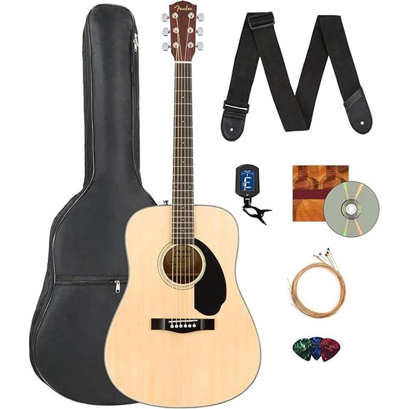 10 Best Acoustic Guitars of 2026: Top Picks for Every Player 11 Fender CD-60S Acoustic Guitar Bundle with Accessories