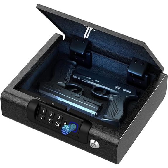 fingerprint digital gun safe