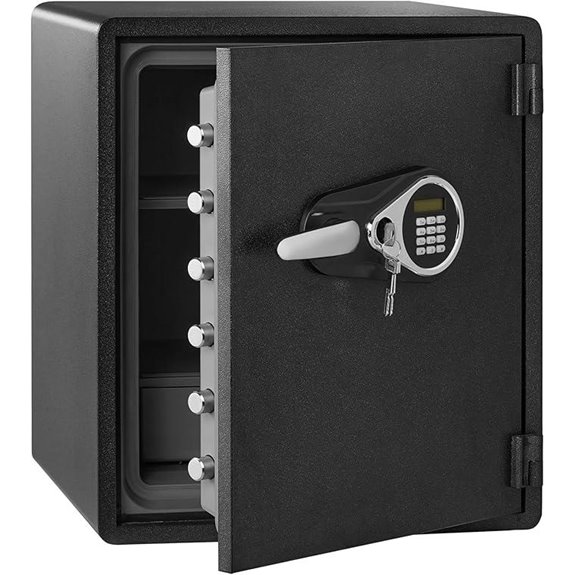10 Best Fireproof Home Safes That Keep Your Valuables Safe and Secure 4 Amazon Basics Fireproof Waterproof Safe with Digital Lock