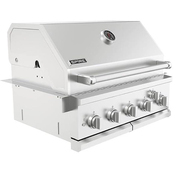 15 Best Propane Gas Grills for Your Outdoor Kitchen in 2026—Expert Picks and Reviews 6 Spire 5-Burner Built-In Gas Grill with Side Burner