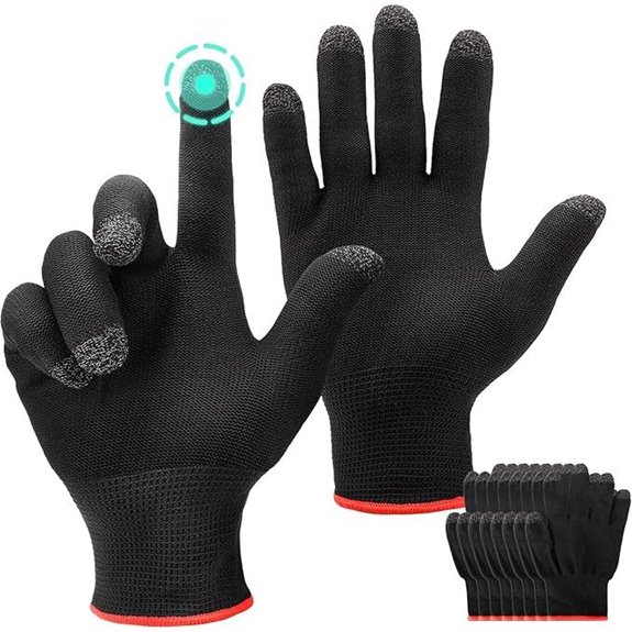 Touch Screen Gloves 5 Pairs for Gaming and VR