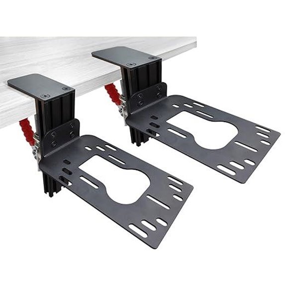 15 Best Desk Mounts for Flight Sim Controls in 2026 4 HTLAKIKJ Flight Simulator Hotas Mount (2-Pack)